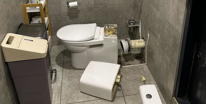Leaking Toilet