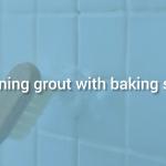 Best way to Cleaning grout with baking soda 