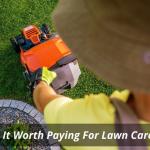 Is It Worth Paying For Lawn Care?
