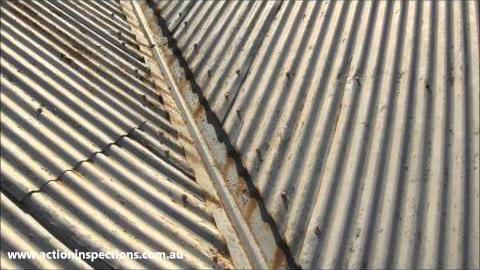Watch Video: Rusty Roof Sheeting - Building Inspections Brisbane