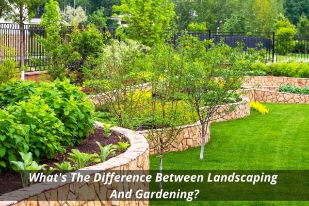Read Article: What's The Difference Between Landscaping And Gardening?