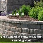 What's The Difference Between Shotcrete And Retaining Wall?
