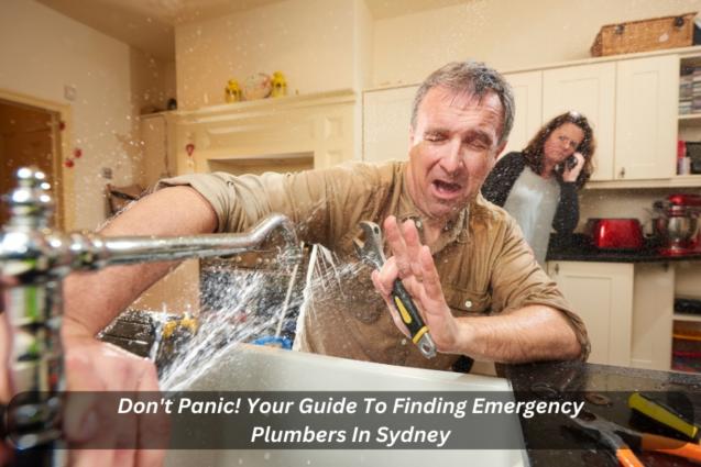 Don't Panic! Your Guide To Finding Emergency Plumbers In Sydney