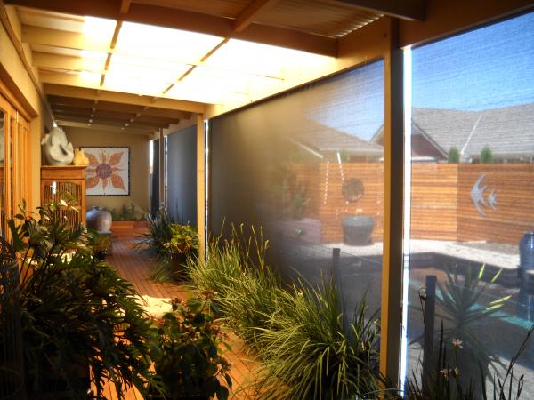 outdoor shade blinds by Australian Outdoor Living