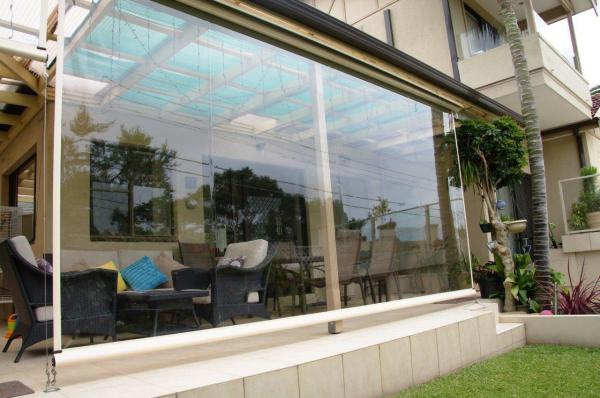 Clear Outdoor PVC Blinds 
