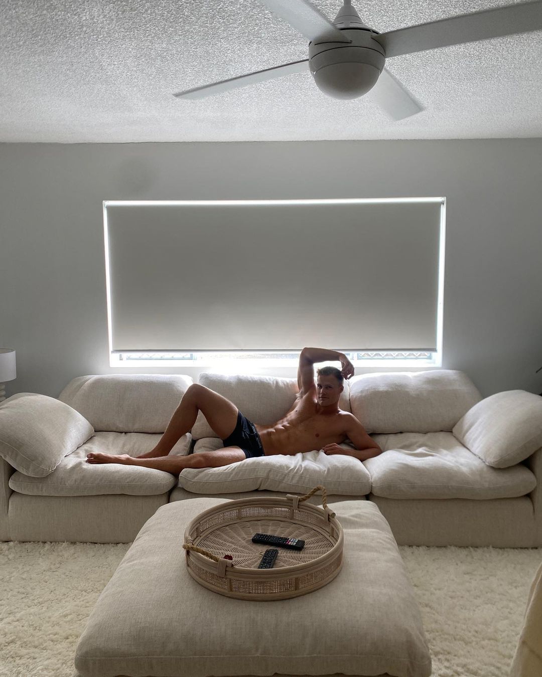 View Photo: @jettkenny soaking up our Classic Cloud Sofa