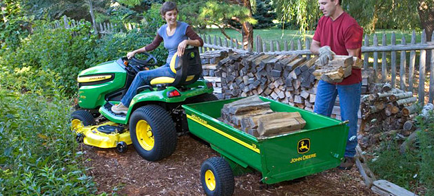 View Photo: John Deere Compact Tractor with Tralier