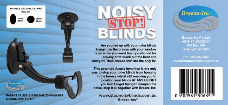 Stop Noisy Blinds