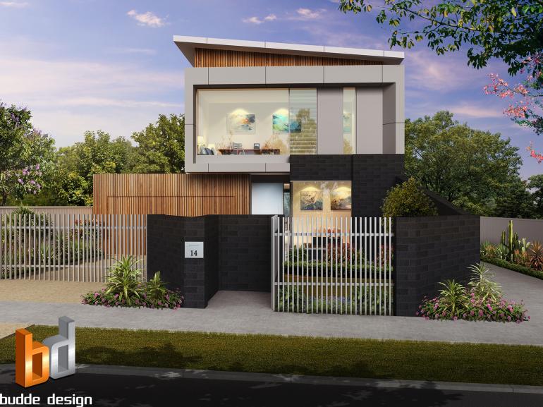 View Photo: 3D external Artist Impression, 3 Bedroom townhouse - Strathmore Victoria