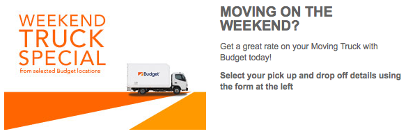 Moving on a Weekend?
