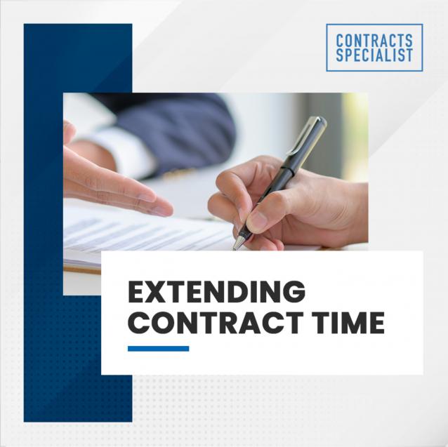 Read Article: Extending Contract Time