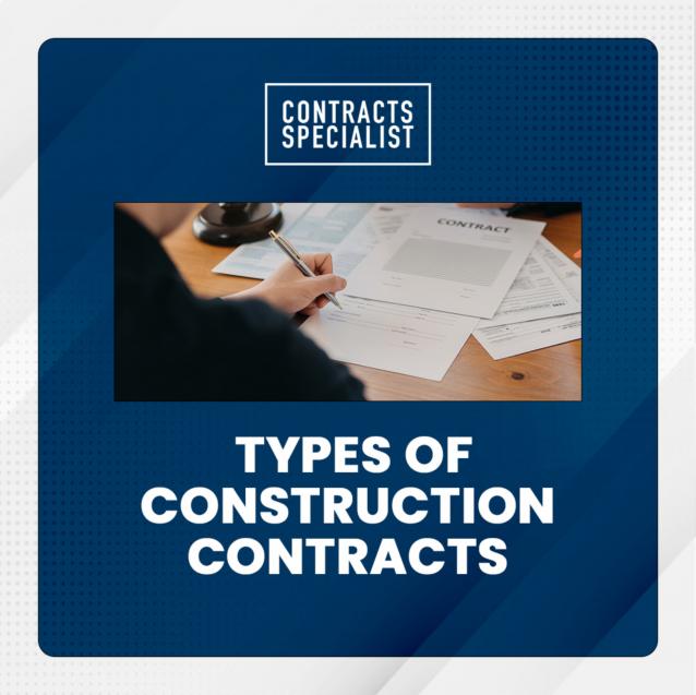Types of Construction Contracts 