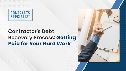 Watch Video:  Contractors Debt Recovery Process: Getting Paid for Your Hard Work