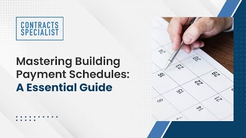 Watch Video: Mastering Building Payment Schedules: An Essential Guide