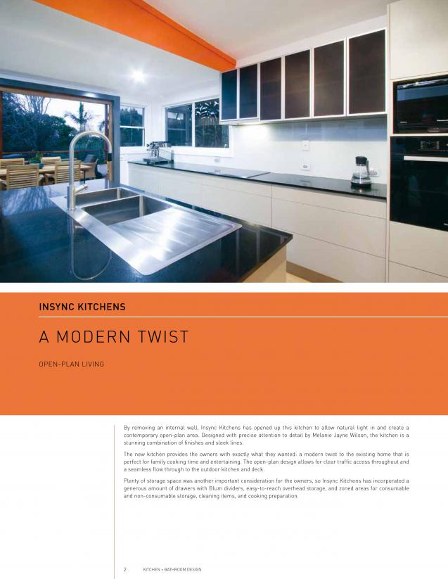 Read Article: Queensland Kitchen + Bathroom Design.