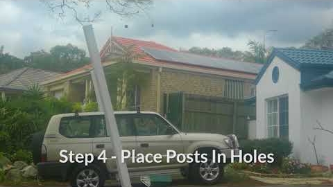 Watch Video: Double Shade Sail Installation