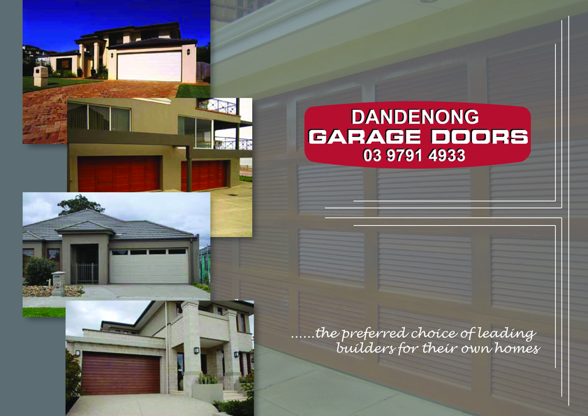 View Brochure: Dandenong Garage Doors brochure.