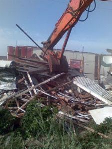 View Photo: Removing Rubbish After Demolition