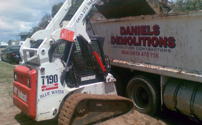 View Photo: Removing Rubbish Bobcat Excavation