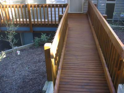Treated Pine Decking After Treatment