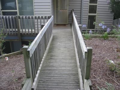 View Photo: Treated Pine Decking Before Treatment