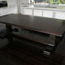 View Photo: Dark Stained Walnut Table French Provincial