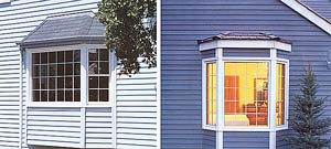 Timber Bay Windows with Colonial Base
