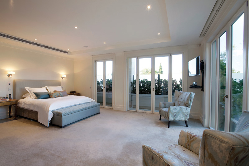Master Bedroom French Doors With Fixed Photo Double And