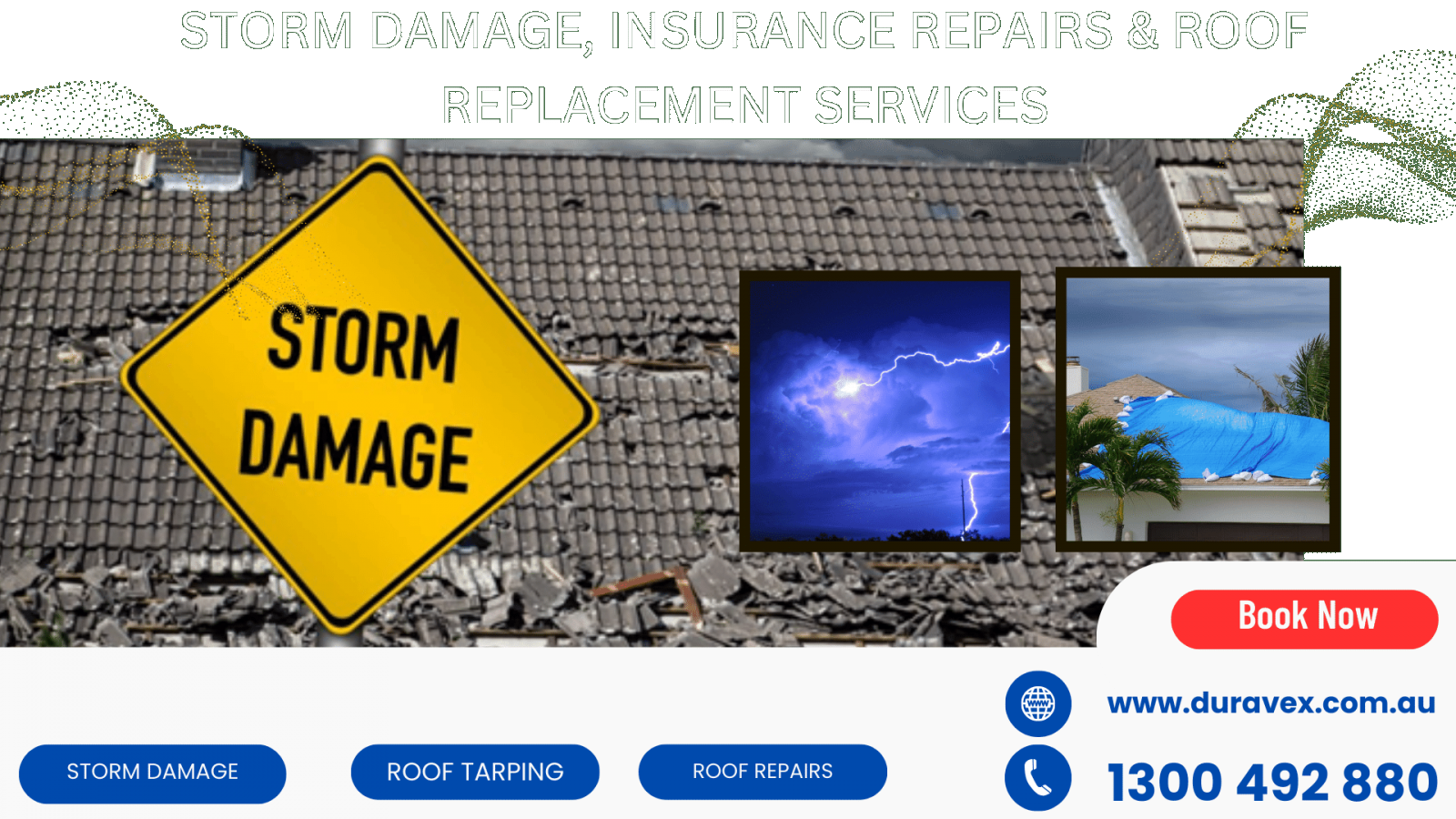 Storm Damage, Insurance Repairs & Roof Replacement Services