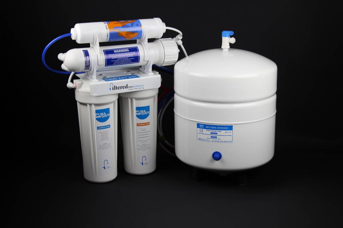 View Photo: 4 STAGE REVERSE OSMOSIS WITH RE-MINERALISER (ALKALIZER)