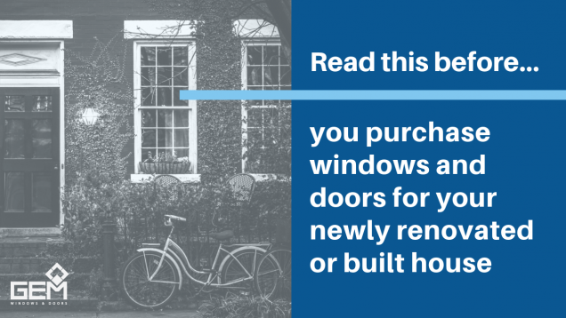 Read This Before You Purchase Windows and Doors