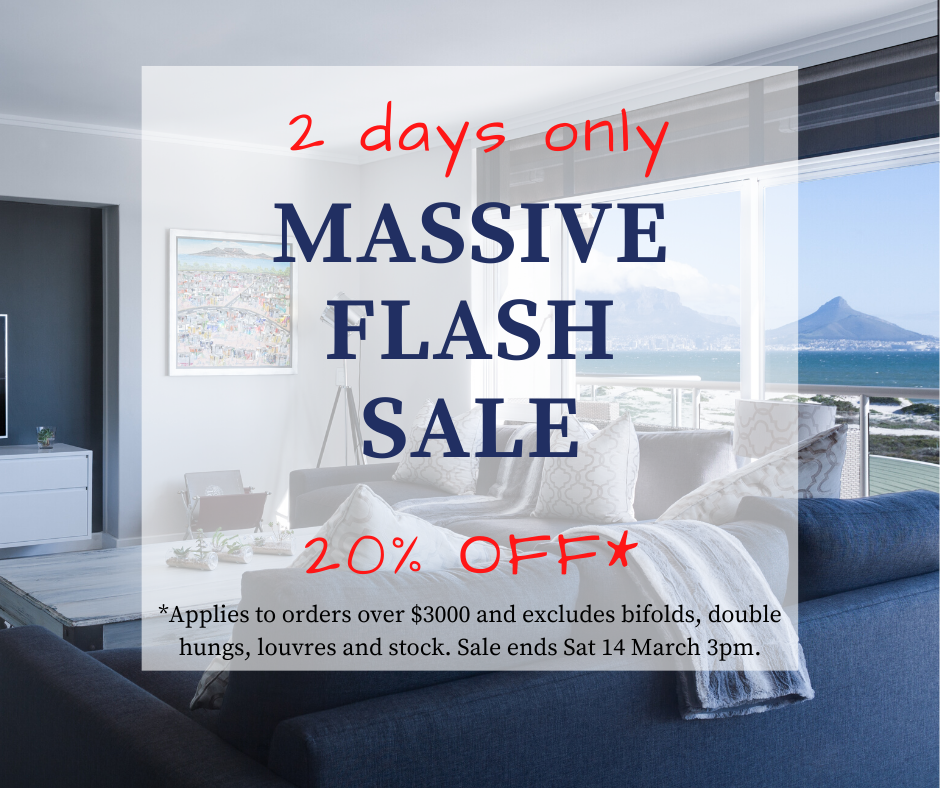 Massive Sale - 2 Days Only - Offer ends Sat 14 Mar at 3pm