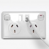 USB Powerpoint Double USB Charging Port iPhone iPad USB Australia White