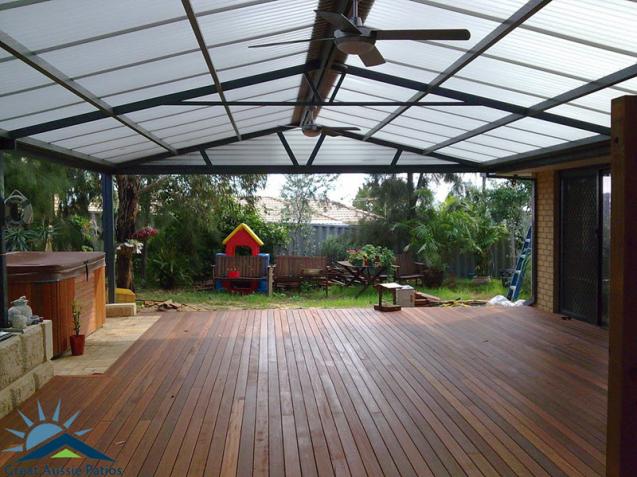 View Photo: All polycarbonate Gable patio - Great Aussie Patios