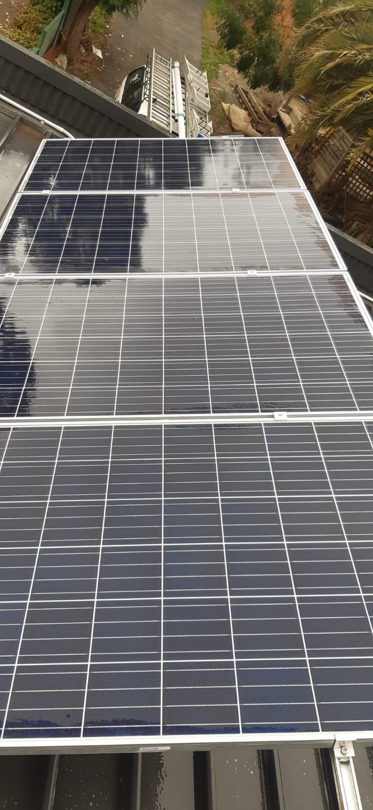 Solar panels cleaned Geelong