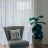  Curtain Sheers  Kasos 'Moonlight' - Living Room