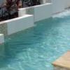 Glass and Ceramic Mosaic Pool Safe Waterline Tiles