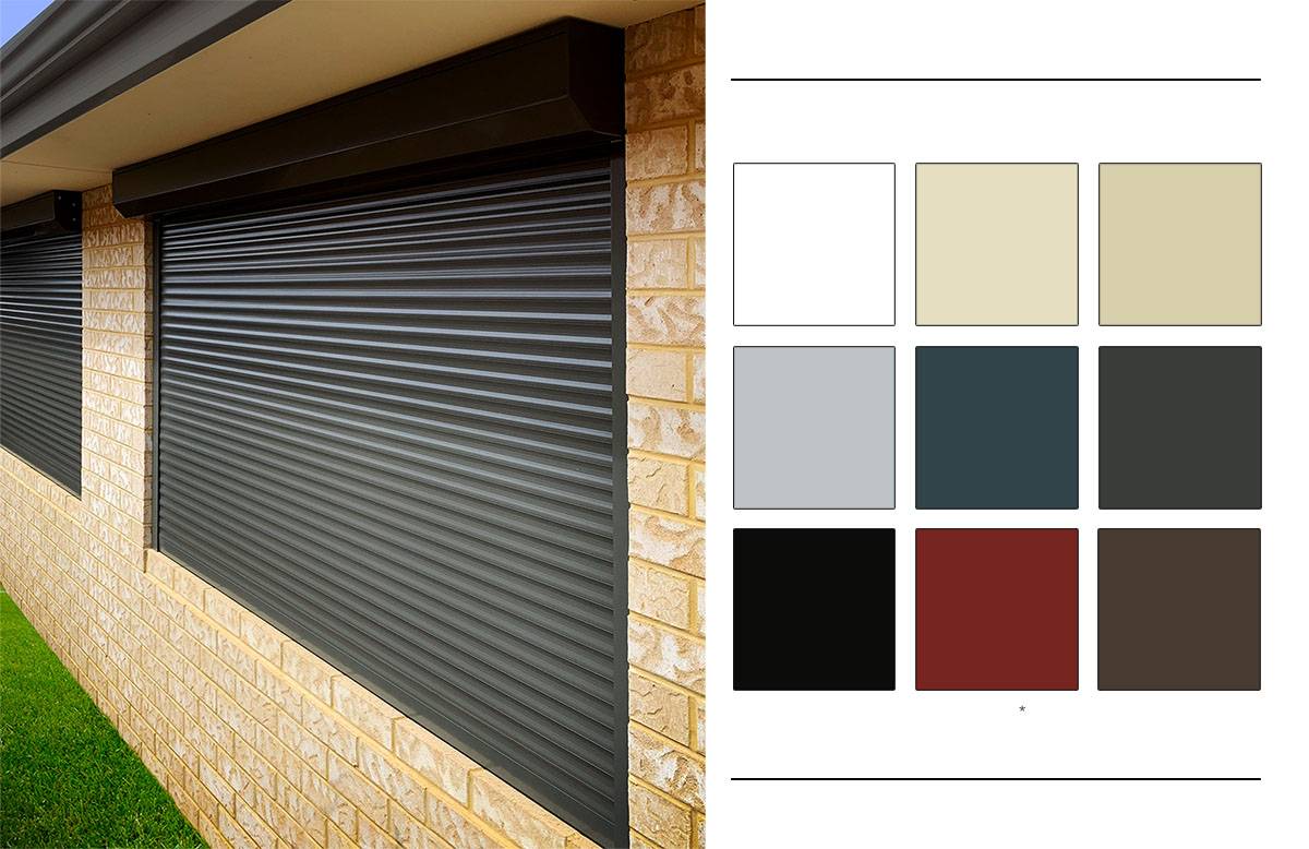View Photo: Roller shutter colours