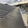 Corrugated roof with Leafbusters 2G Ultra Tech