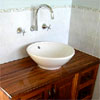 Country Style Vanity in Blackwood Timber