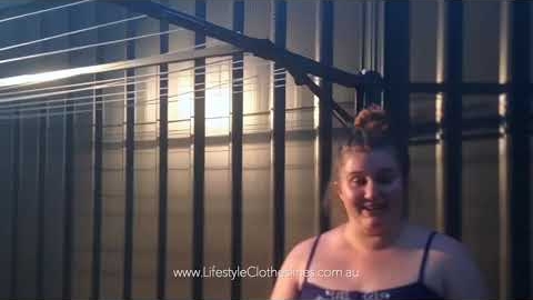 Watch Video: Jennifer F Loves the Austral Addaline 35 Fold Down Clothesline [Review]