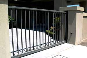Solid Timber Automatic Gates