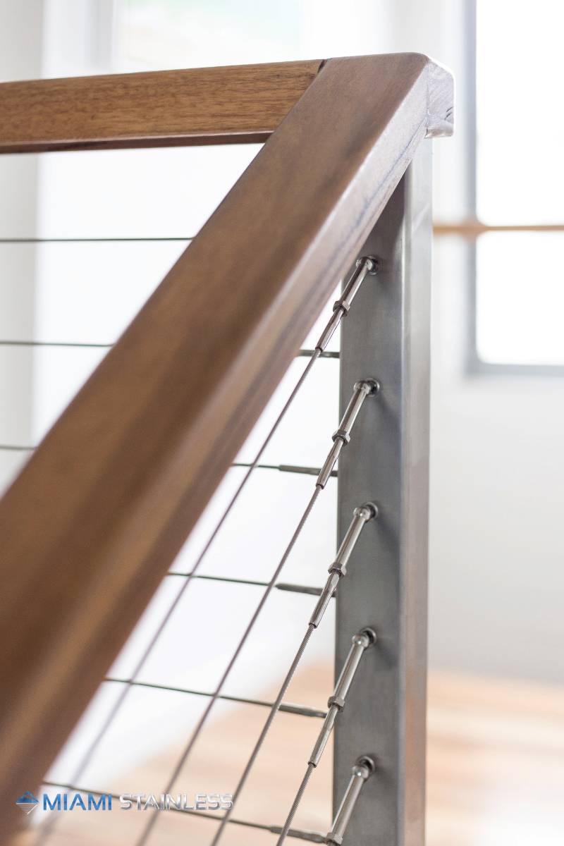 View Photo: Timber handrail on staircase balustrade