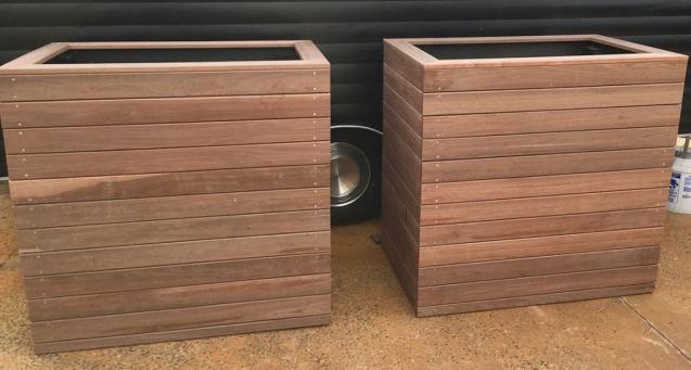 View Photo: Wooden planter boxes