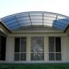 Curved Polycarb Roof Design