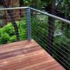 Timber Deck with Wire Balustrade