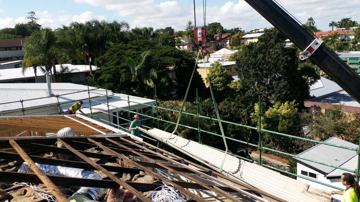 Clayfield Roofing project