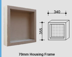 View Photo: Single Compartment Square Niche for Queensland Homes
