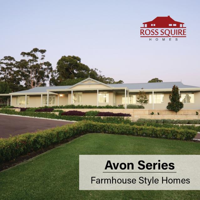 Farmhouse Style Homes - The Avon Series