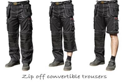 Zip Off Convertible Trousers
